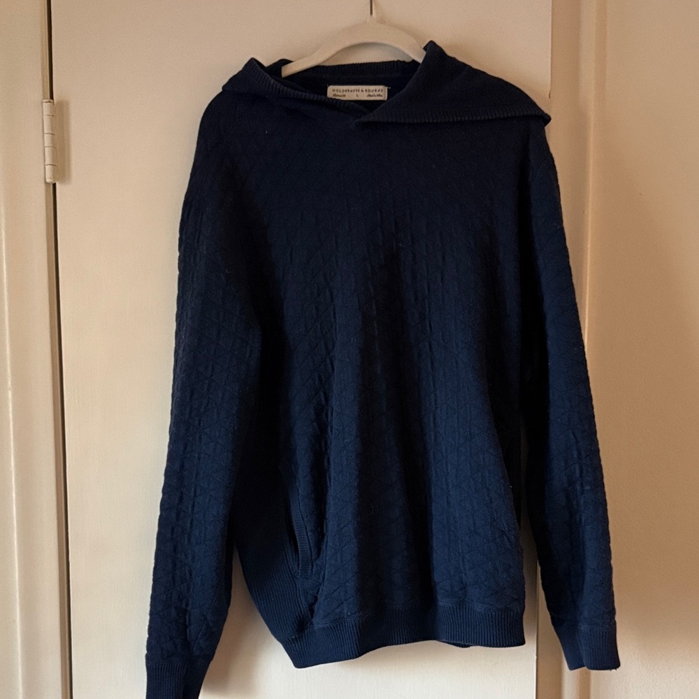 Holderness & Bourne - Men's Classic Navy Sweater